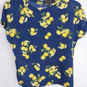 Banana Republic Fruit Print,garden Girl.x-smll